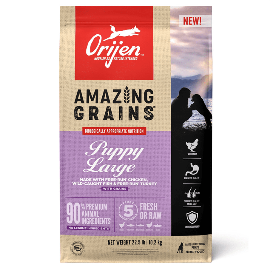 Orijen Amazing Grains puppy food