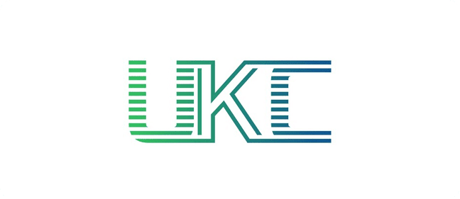 Green and blue UKC design